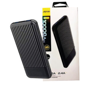 Aspor 10000mah 2.4A (A323) Duel USB Power Bank - Image 3