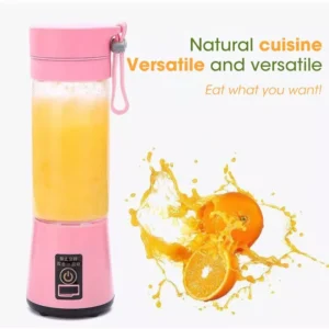 Portable Blender With USB Rechargeable Mini Kitchen Fruit Juice Mixer Home Simple Portable Electric Mini Juicer - Image 3